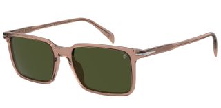 Óculos de sol David Beckham DB 1220/S DB Rosa/Vermelho-Púrpura Retangular
