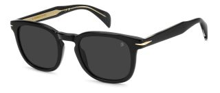 Óculos de sol David Beckham DB 1221/S DB Preto Quadrada - 1
