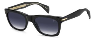 Óculos de sol David Beckham DB 1222/S DB Preto Retangular - 1