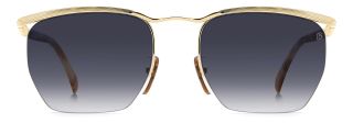 Óculos de sol David Beckham DB 1225/S DB Castanho Retangular - 2