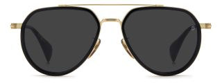 Óculos de sol David Beckham DB 1226/G/S DB Preto Aviador - 2
