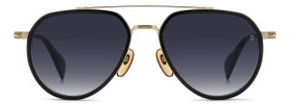 Óculos de sol David Beckham DB 1226/G/S DB Preto Aviador - 2