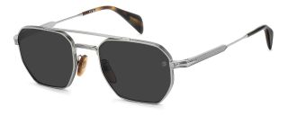 Óculos de sol David Beckham DB 1229/S DB Preto Aviador - 1