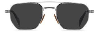 Óculos de sol David Beckham DB 1229/S DB Preto Aviador - 2
