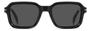 Óculos de sol David Beckham DB 7147/S DB Preto Quadrada - 2