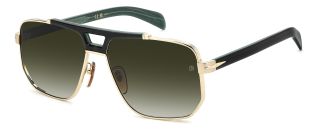 Óculos de sol David Beckham DB 7157/S DB Verde Retangular - 1