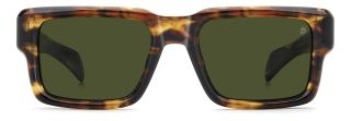 Óculos de sol David Beckham DB 7159/S DB Castanho Retangular - 2