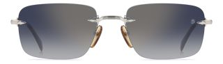 Óculos de sol David Beckham DB 1195/S DB Castanho Retangular - 2