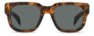 Óculos de sol David Beckham DB 7146/S DB Castanho Quadrada - 2