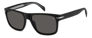 Óculos de sol David Beckham DB 7150/S DB Preto Retangular - 1
