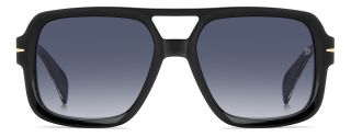 Óculos de sol David Beckham DB 7151/S DB Preto Quadrada - 2