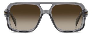 Óculos de sol David Beckham DB 7151/S DB Transparente Quadrada - 2