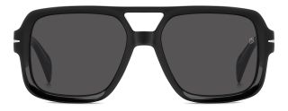 Óculos de sol David Beckham DB 7151/S DB Preto Quadrada - 2