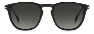 Óculos de sol David Beckham DB 1160/S DB Preto Retangular - 2