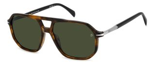 Óculos de sol David Beckham DB 1172/S DB Castanho Aviador - 1