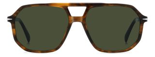 Óculos de sol David Beckham DB 1172/S DB Castanho Aviador - 2