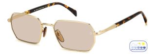 Óculos de sol David Beckham DB 1174/S DB Dourados Retangular - 1