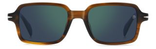 Óculos de sol David Beckham DB 1179/S DB Castanho Retangular - 2