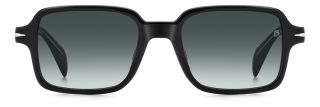 Óculos de sol David Beckham DB 1179/S DB Preto Retangular - 2