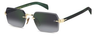 Óculos de sol David Beckham DB 7109/S DB Verde Retangular - 1