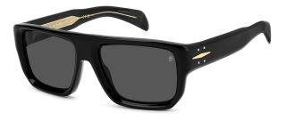 Óculos de sol David Beckham DB 7132/S DB Preto Retangular - 1