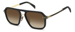 Óculos de sol David Beckham DB 7136/S DB Preto Retangular - 1