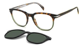Óculos de sol David Beckham DB 7120/CS DB Castanho Retangular - 1