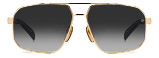 Óculos de sol David Beckham DB 7102/S DB Preto Aviador - 2