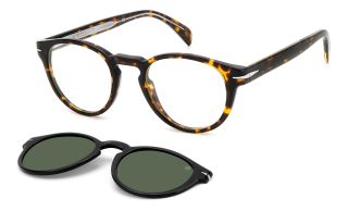 Óculos de sol David Beckham DB 7104/CS DB Castanho Ovalada - 1