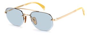 Óculos de sol David Beckham DB 1078/S DB Beige Retangular - 1