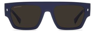 Óculos de sol Dsquared2 ICON 0031/S DS Azul Retangular - 2