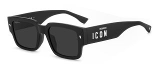 Óculos de sol Dsquared2 ICON 0032/G/S DS Preto Retangular - 1
