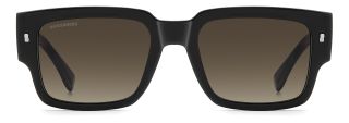 Óculos de sol Dsquared2 ICON 0032/G/S DS Preto Retangular - 2
