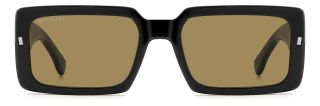 Óculos de sol Dsquared2 ICON 0029/S DS Amarelo Retangular - 2