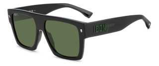 Óculos de sol Dsquared2 ICON 0030/S DS Verde Retangular - 1