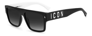 Óculos de sol Dsquared2 ICON 0003/S DS Preto Retangular - 1