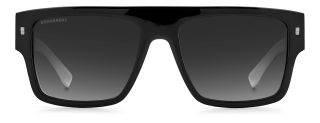 Óculos de sol Dsquared2 ICON 0003/S DS Preto Retangular - 2