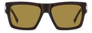 Óculos de sol Dsquared2 D2 0198/S DS Castanho Quadrada - 2