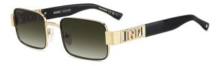 Óculos de sol Dsquared2 D2 0156/S DS Preto Retangular - 1