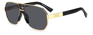Óculos de sol Dsquared2 DS D2 0028/S Preto Tamanho: 63X12