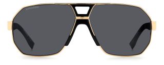 Óculos de sol Dsquared2 D2 0028/S DS Preto Quadrada - 2