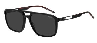 Óculos de sol Hugo HG 1383/S HH Preto Aviador - 1