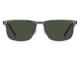 Óculos de sol Hugo HG 1385/S HH Preto Retangular - 2