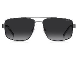 Óculos de sol Hugo HG 1338/S HH Preto Retangular - 2