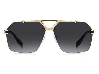 Óculos de sol Marc Jacobs MARC 837/S MJ Dourados Retangular - 2