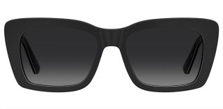 Óculos de sol LOVE MOSCHINO MOL106/S ML Preto Retangular - 2