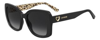 Óculos de sol LOVE MOSCHINO MOL107/S ML Preto Quadrada - 1