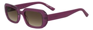 Óculos de sol LOVE MOSCHINO MOL111/S ML Rosa/Vermelho-Púrpura Retangular - 1