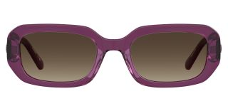 Óculos de sol LOVE MOSCHINO MOL111/S ML Rosa/Vermelho-Púrpura Retangular - 2