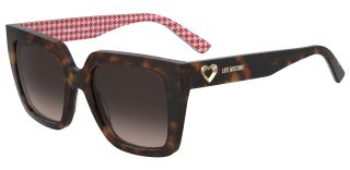 Óculos de sol LOVE MOSCHINO MOL099/S ML Castanho Quadrada - 1
